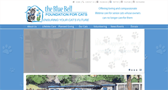 Desktop Screenshot of bluebellcats.org